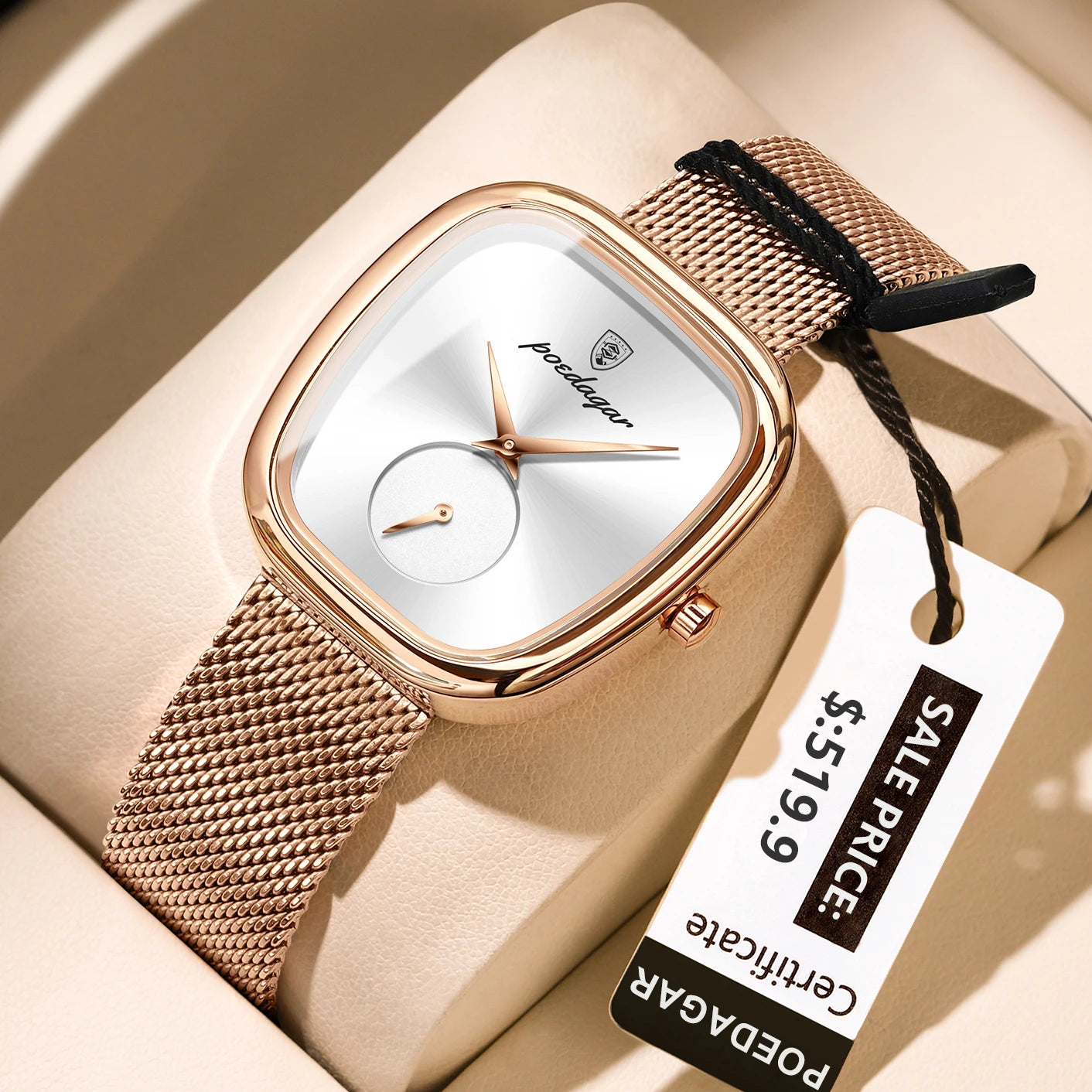 Luxury Fashion Elegant Ladies Watch Waterproof