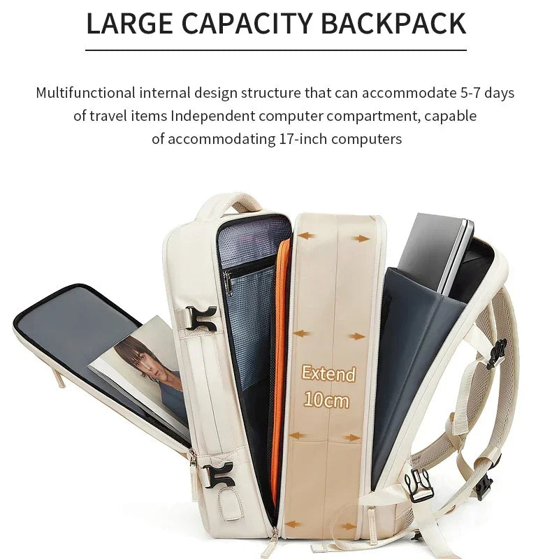 Travel Backpack Expanded Large Capacity