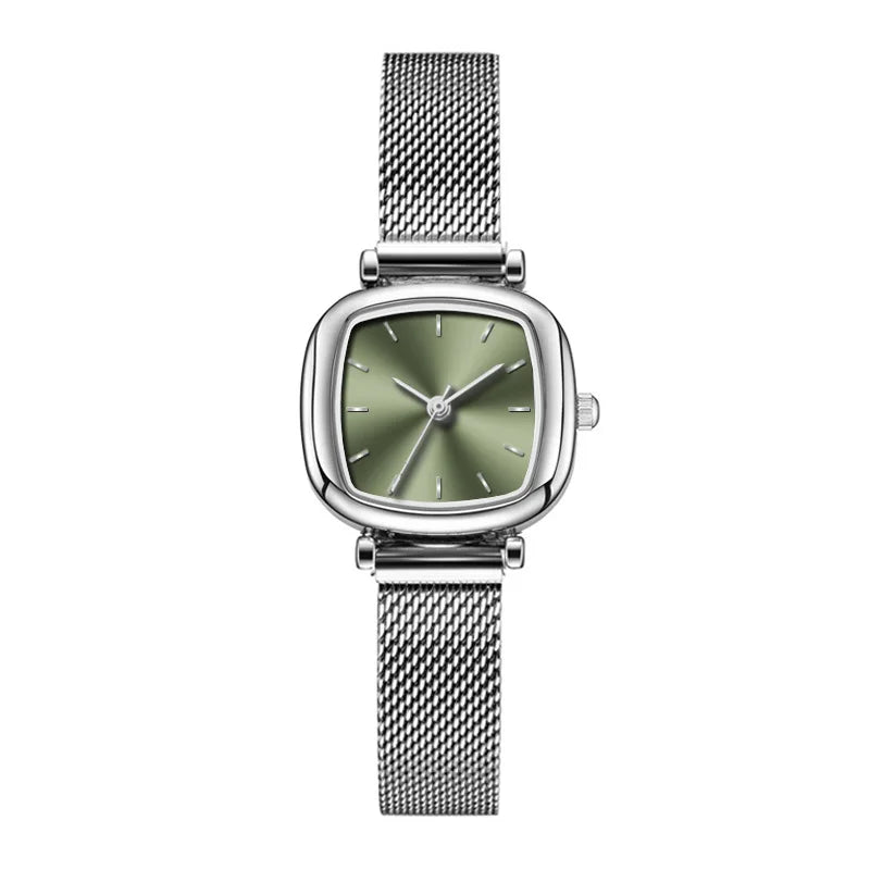 Quartz Wrist Watch Square Women