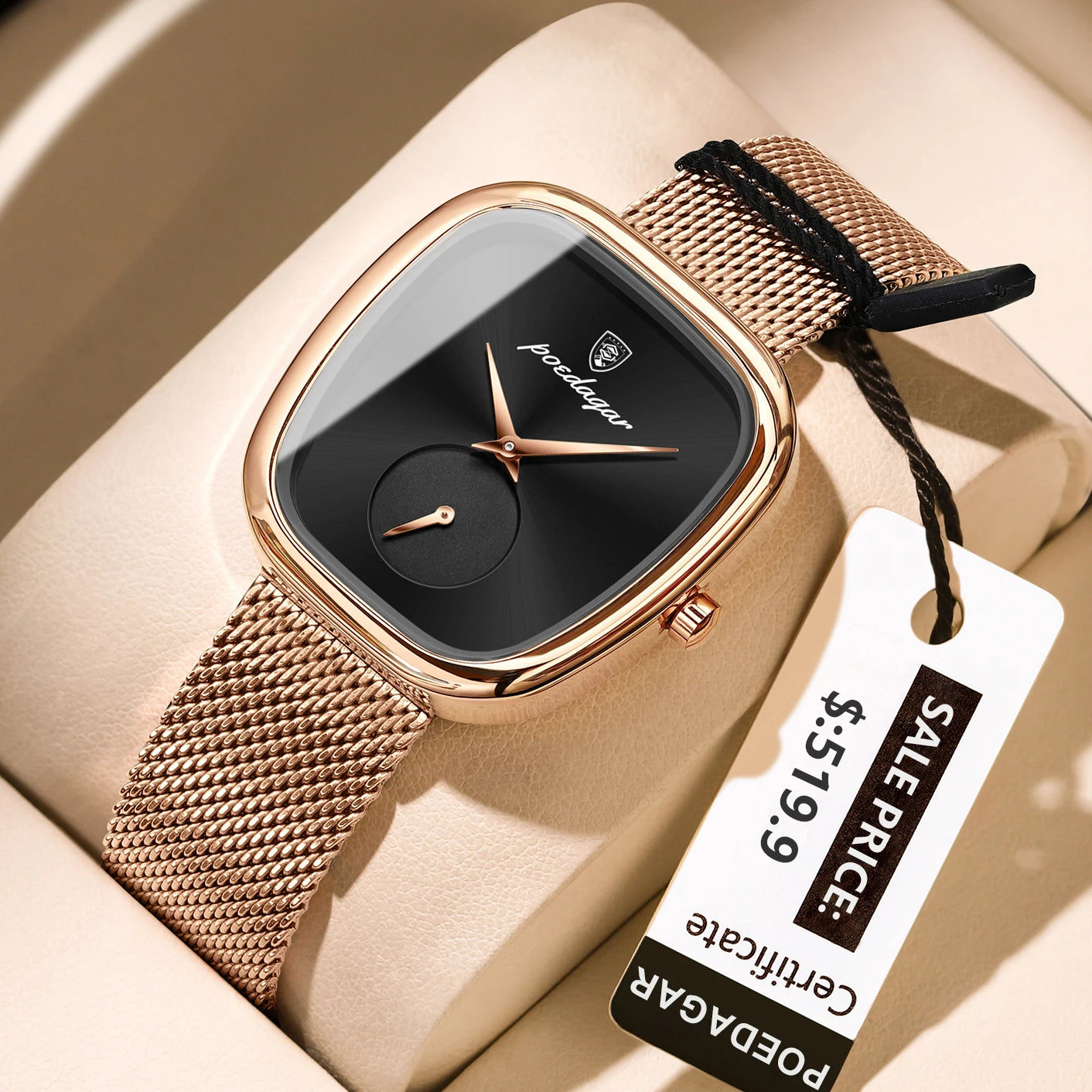 Luxury Fashion Elegant Ladies Watch Waterproof