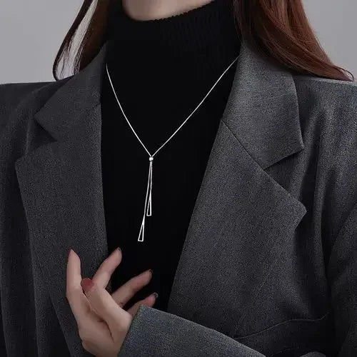 Pendant Necklace for Women Long Luxury