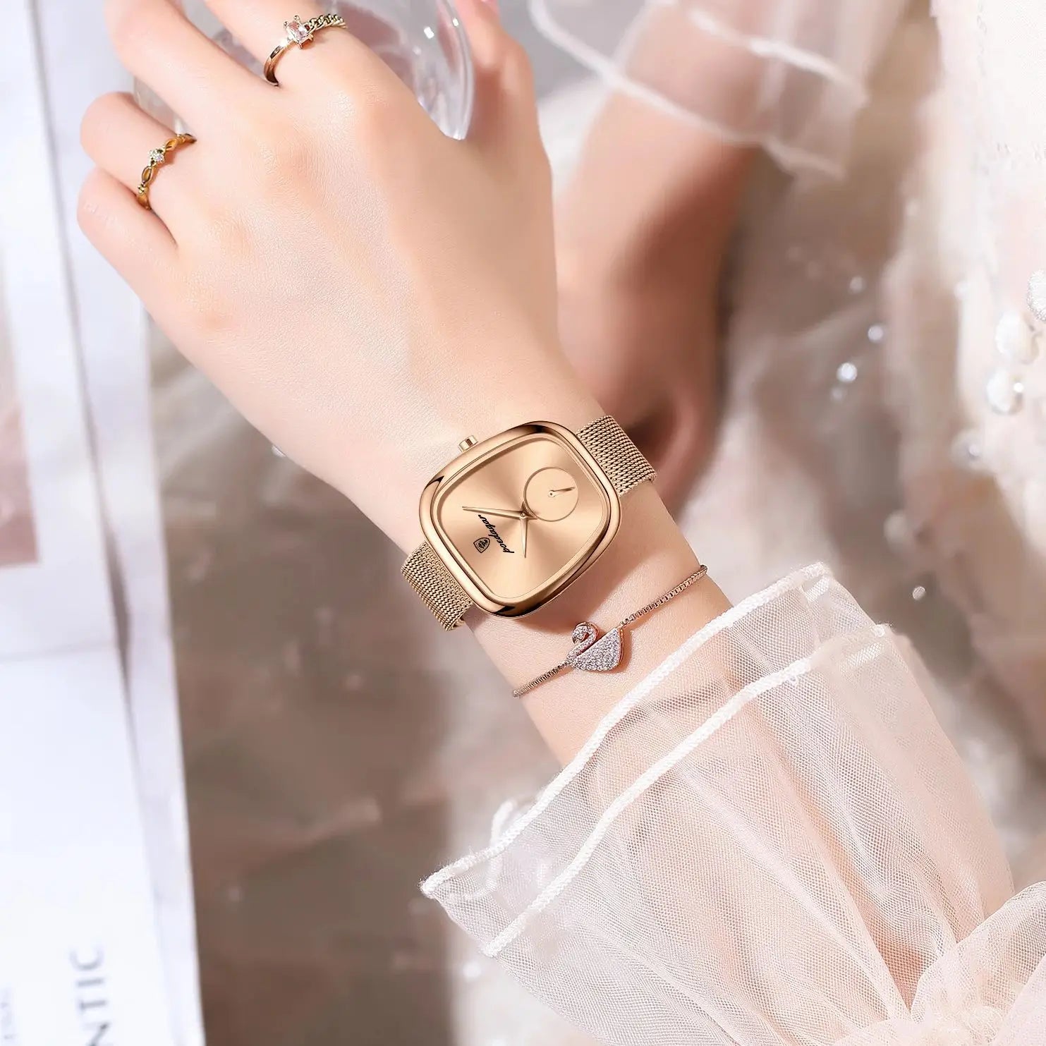 Luxury Fashion Elegant Ladies Watch Waterproof