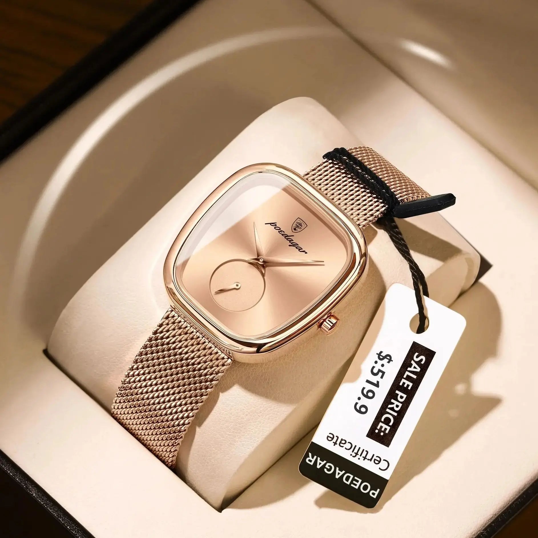 Luxury Fashion Elegant Ladies Watch Waterproof