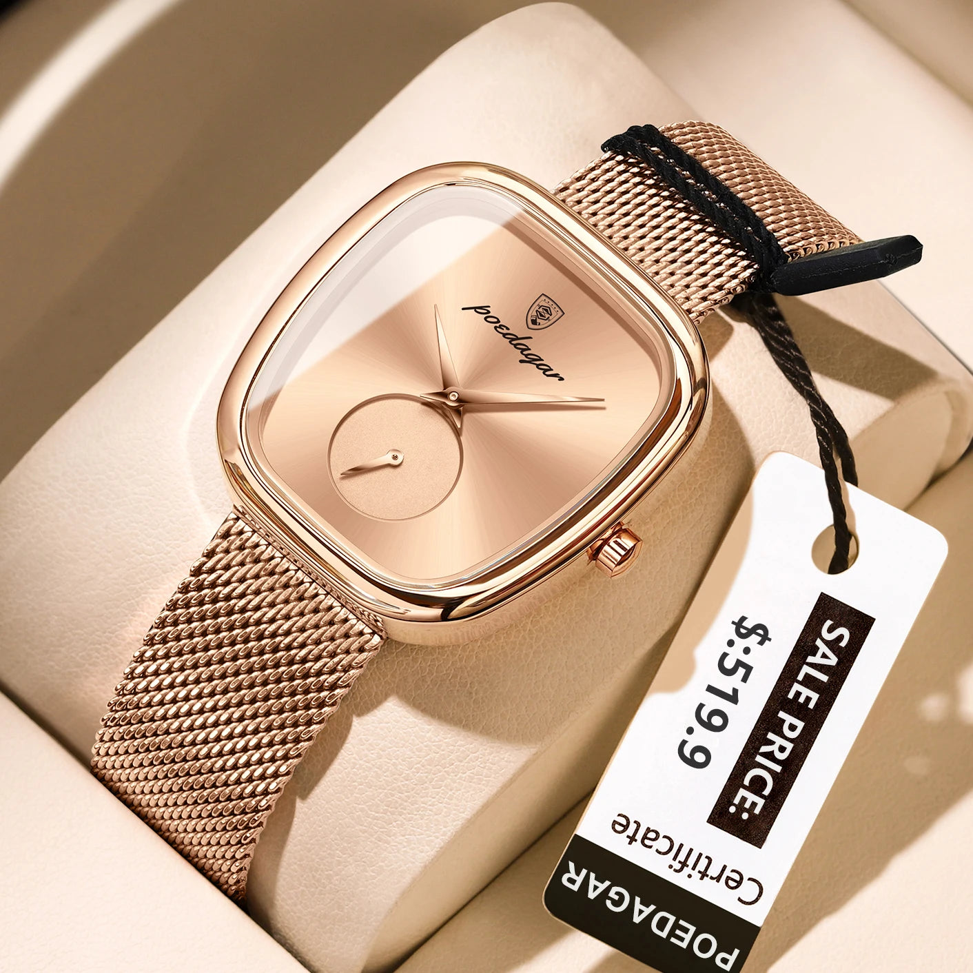 Luxury Fashion Elegant Ladies Watch Waterproof