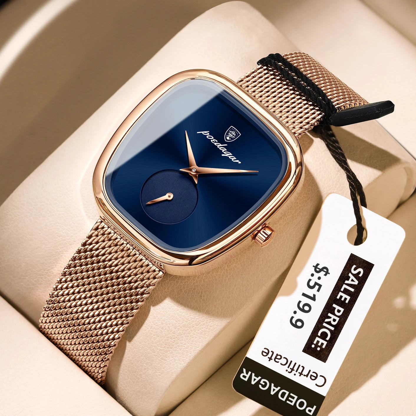 Luxury Fashion Elegant Ladies Watch Waterproof