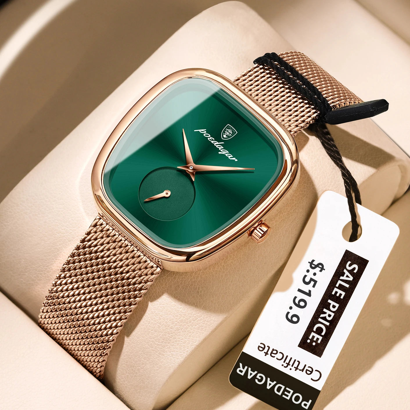 Luxury Fashion Elegant Ladies Watch Waterproof